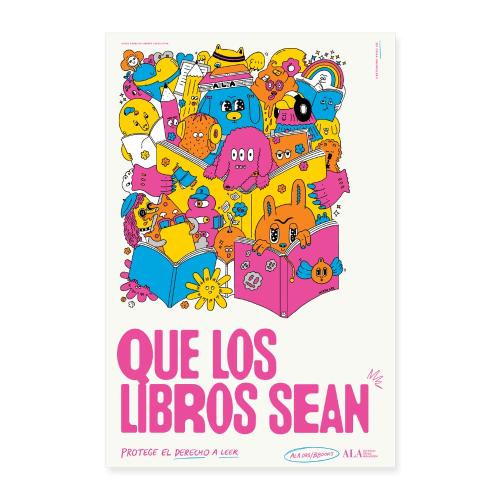 Let Books Be Poster by Hyesu Lee (Spanish) - Poster 8x12