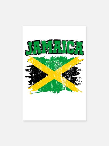 Vintage Jamaica Jamaican Pride - Poster 8x12 - white - Front