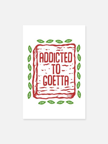 Goetta Sausage - Poster 8x12 - white - Front