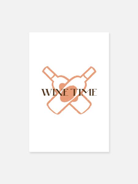 Pour Hour - Poster 8x12 - white - Front