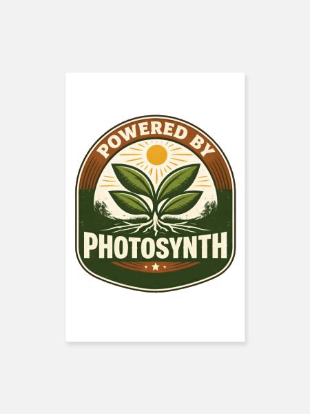 Ecologist Ecology Powered By Photosynth - Poster 8x12 - white - Front
