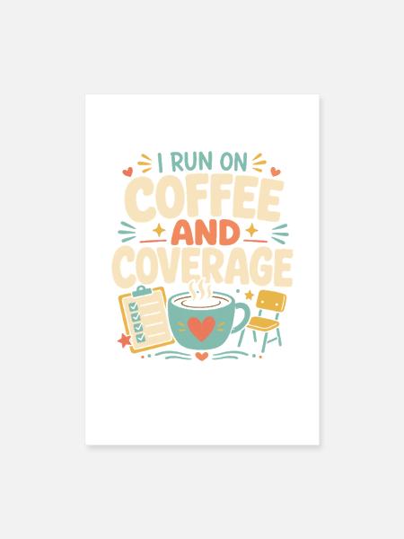 Childcare Director Daycare Director Preschool - Poster 8x12 - white - Front