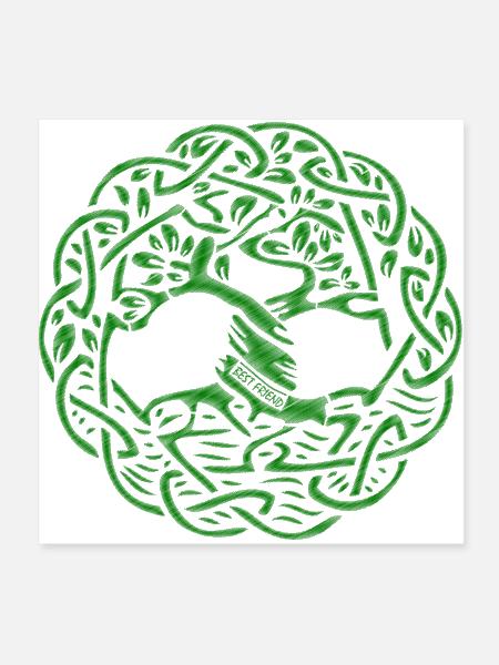 Tree of Life naturecontest - Poster 8x8 - white - Front