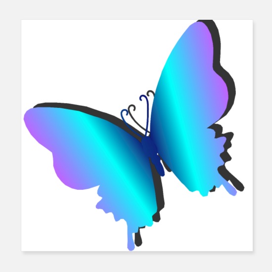 COLORFUL BUTTERFLY' Poster | Spreadshirt
