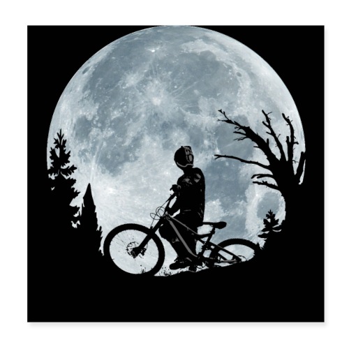 Moon Rider - Poster 8x8
