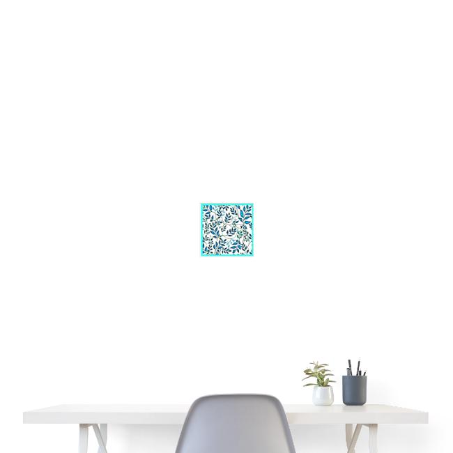 Colorful Foliage Pattern Art