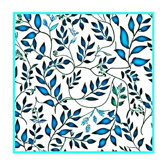 Colorful Foliage Pattern Art