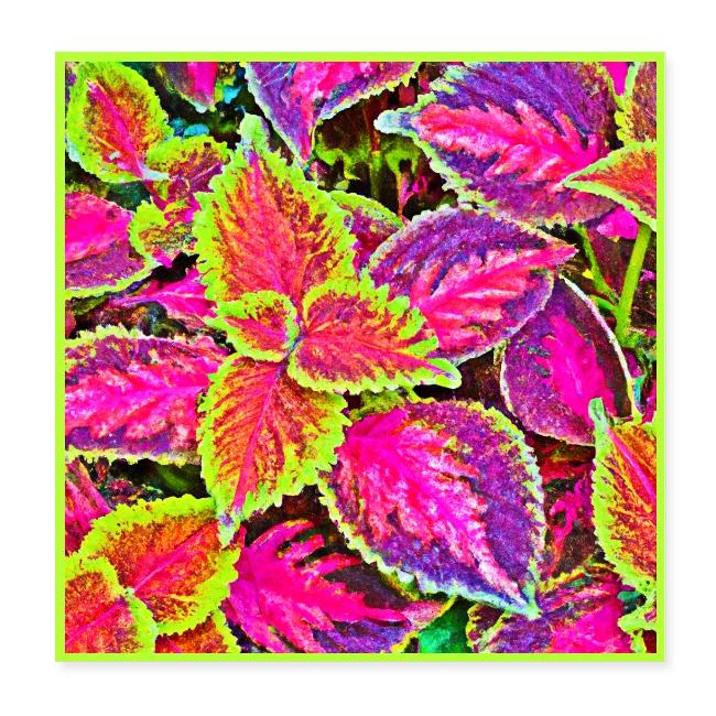 Vivid ChromaLeaf Harmony Pattern