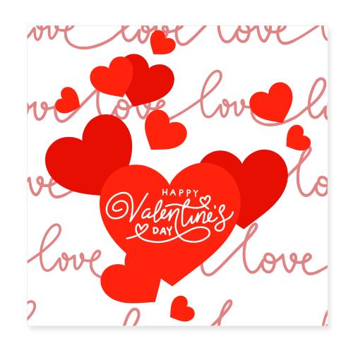 Valentine's Day Designs, Valentine's Day Gifts - Poster 8x8