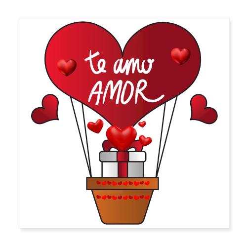 Fashion Valentine's Day Hearts, Gifts February 14 - Poster 8x8