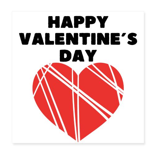 Valentine's Day Fashion February 14, Love Day. - Poster 8x8