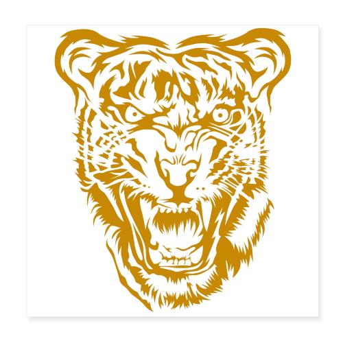 Roar into Adventure: Discover Tiger Souvenirs - Poster 8x8