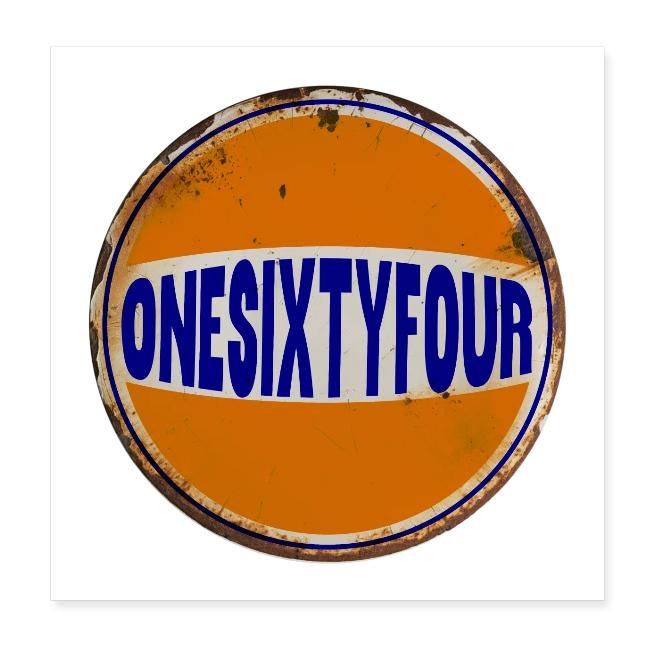 One Sixty Four --vintage auto inspired orange