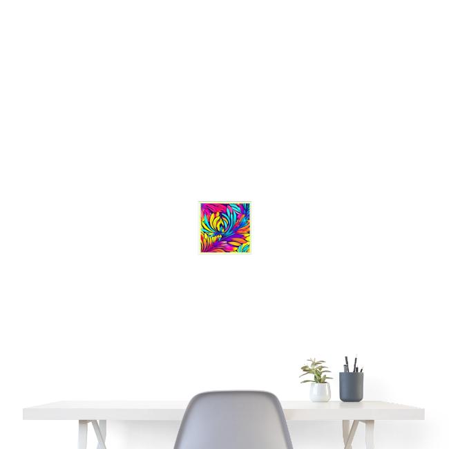 Vibrant Abstract Floral
