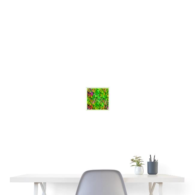 Textured Leaf Garden Art