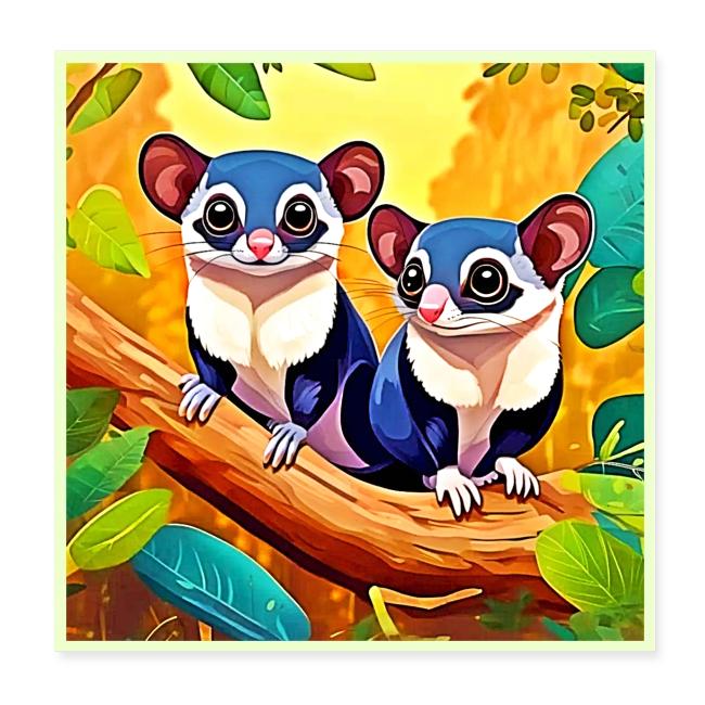 Cute Sugar Gliders