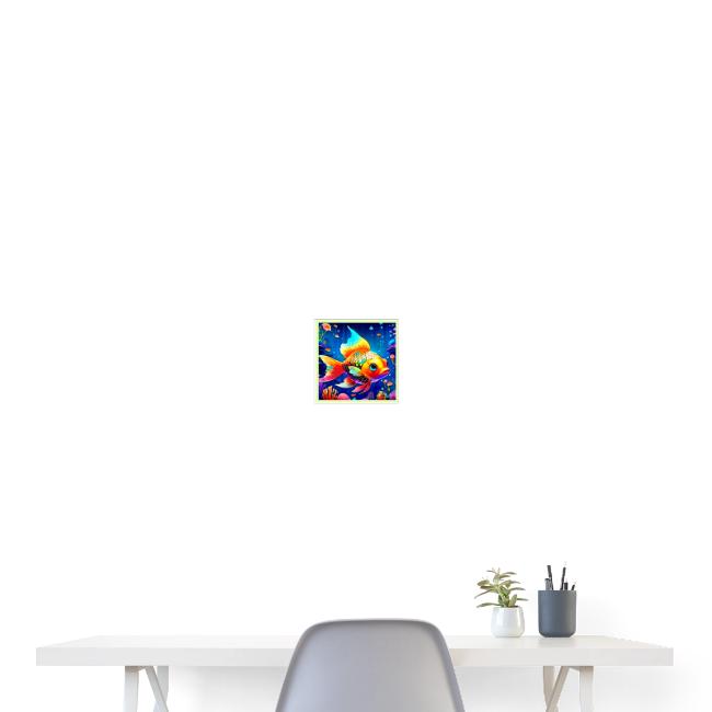 Rainbow Ocean Reef Fish Design