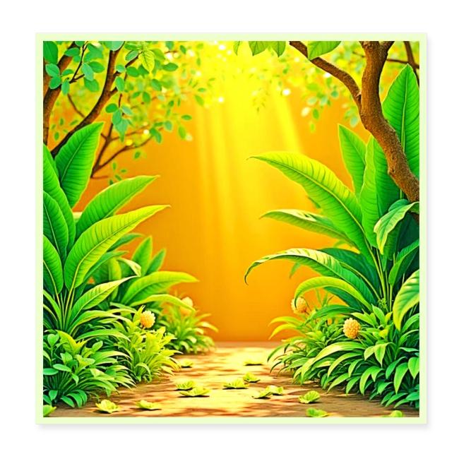 Sunny Nature Path Art