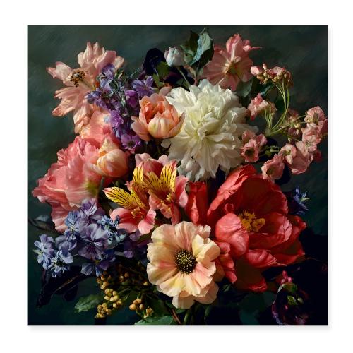 Mystic Garden Mosaic - Poster 8x8