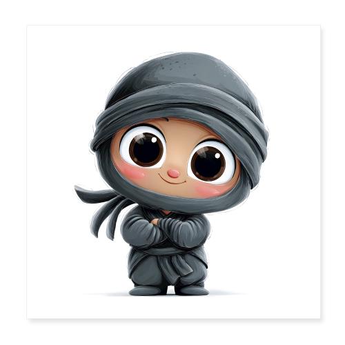 Ninja Eyes of Wonder - Poster 8x8