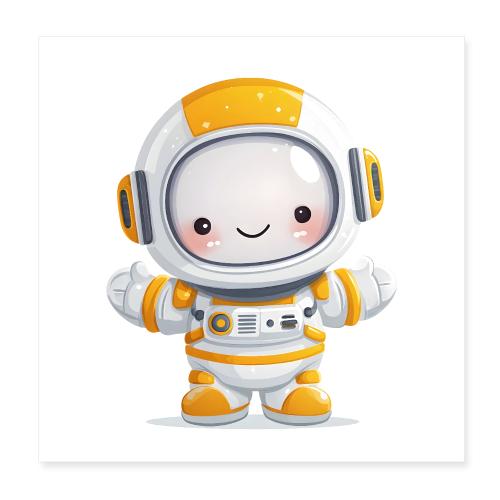 Baby Astronaut Explorer - Poster 8x8