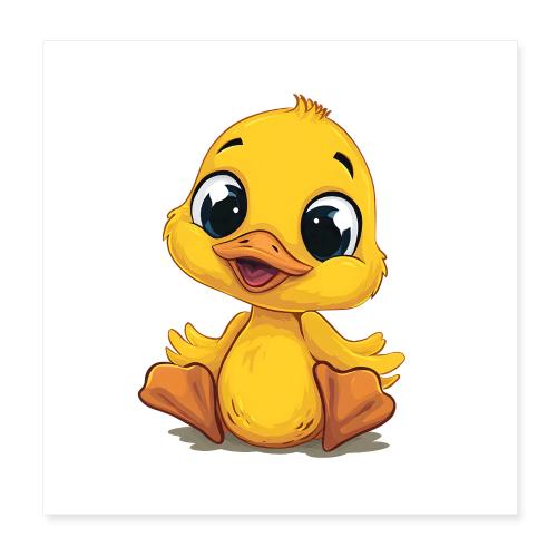 Sweet Baby Duckling - Poster 8x8