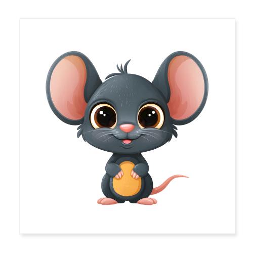 Sweet Baby Mouse - Poster 8x8