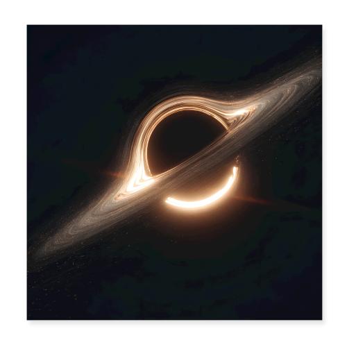 Black Hole: Singularity Glow - Poster 8x8