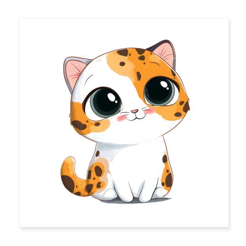 Kitten: Little Feline Friend - Poster 8x8