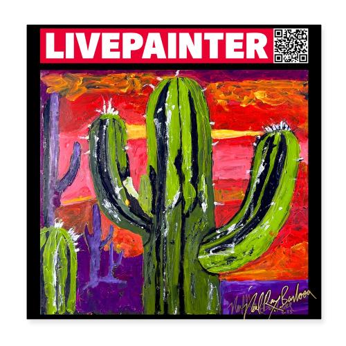 cactus jactus - Poster 8x8