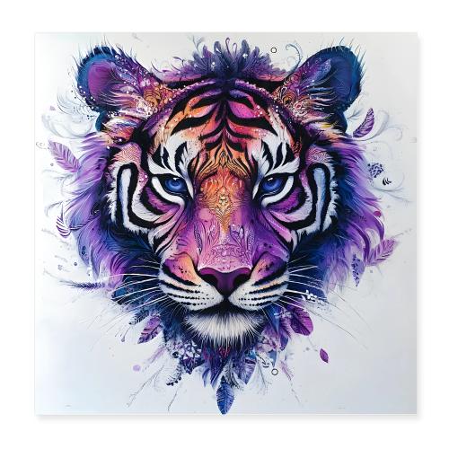 Tiger: Violet Guardian - Poster 8x8