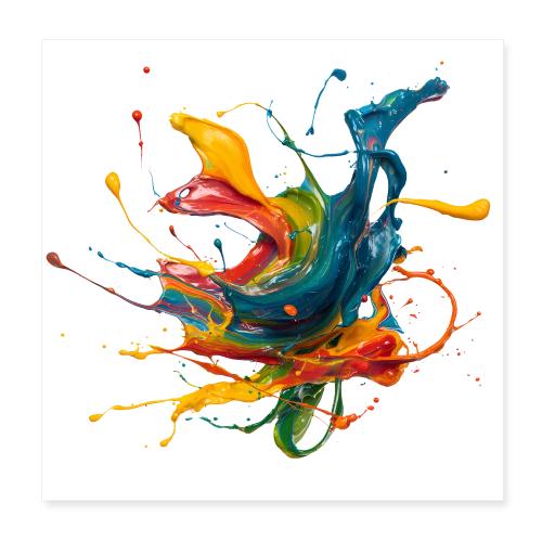 Chromatic Chaos - Poster 8x8