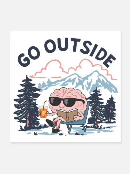 Camping Scouts Mountain Hiking Forest Campers - Poster 8x8 - white - Front