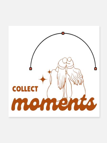 Celestial Celebration Moments Design - Poster 8x8 - white - Front