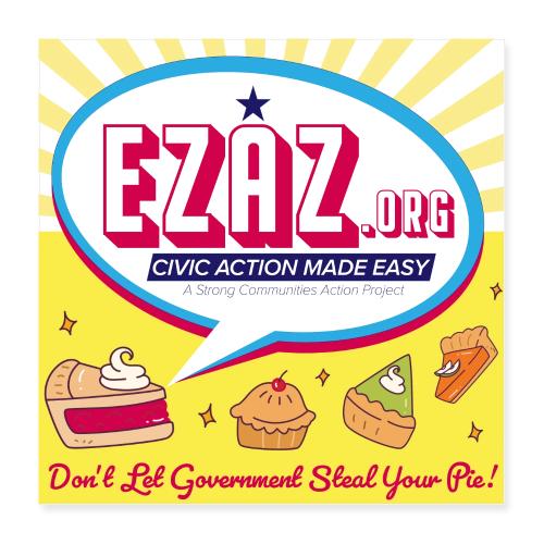 Don't Let Government Steal Your Pie! - Poster 16x16