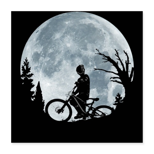 Moon Rider - Poster 16x16
