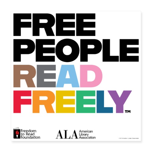 Free People Read Freely Pride - Poster 16x16