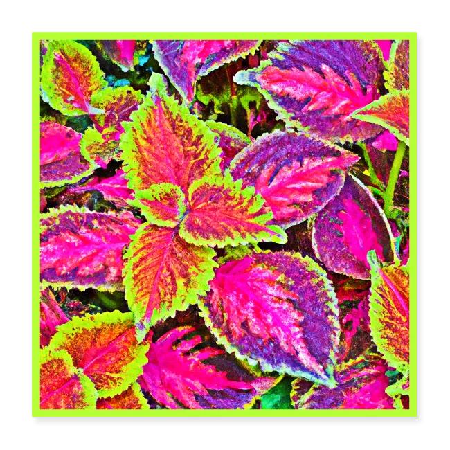 Vivid ChromaLeaf Harmony Pattern