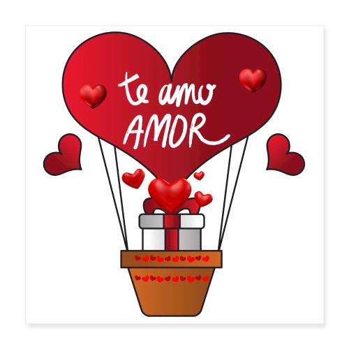 Fashion Valentine's Day Hearts, Gifts February 14 - Poster 16x16