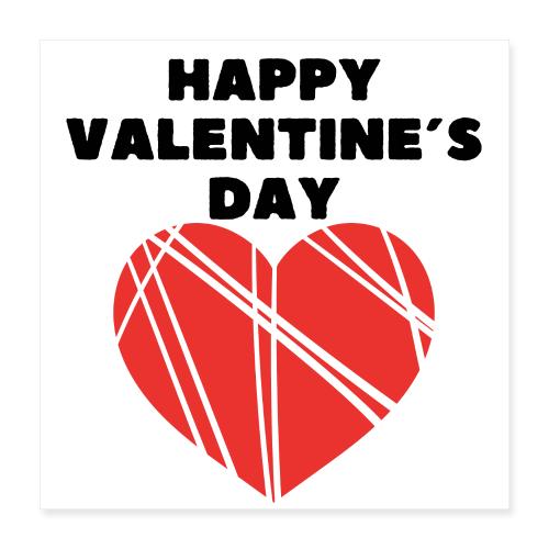Valentine's Day Fashion February 14, Love Day. - Poster 16x16