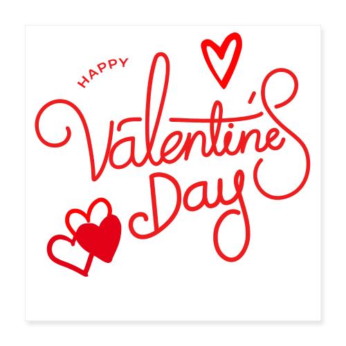 San Valentín, Moda Celebra Día 14 de Febrero - Poster 16x16