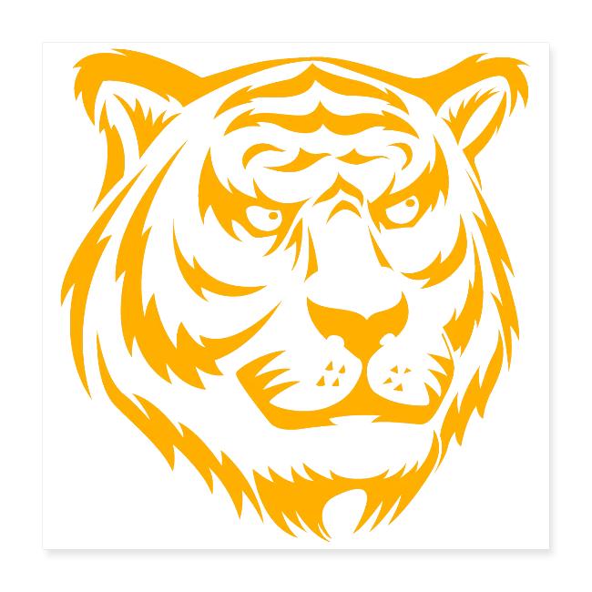 Fashion, Yellow Tiger Souvenirs, Men's T-shirts