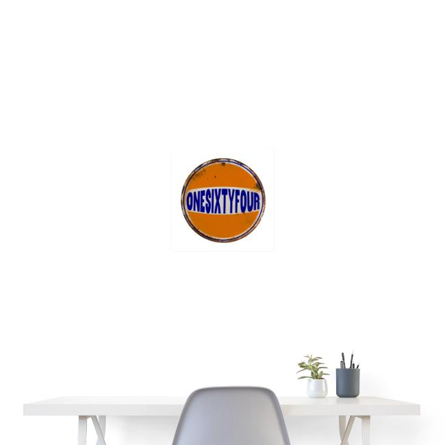 One Sixty Four --vintage auto inspired orange