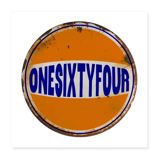 One Sixty Four --vintage auto inspired orange