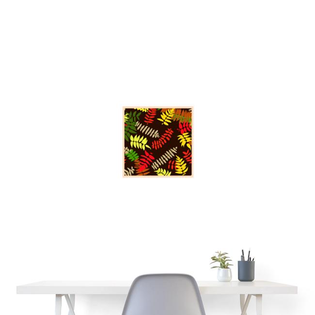 Autumn Leaves Pattern Art