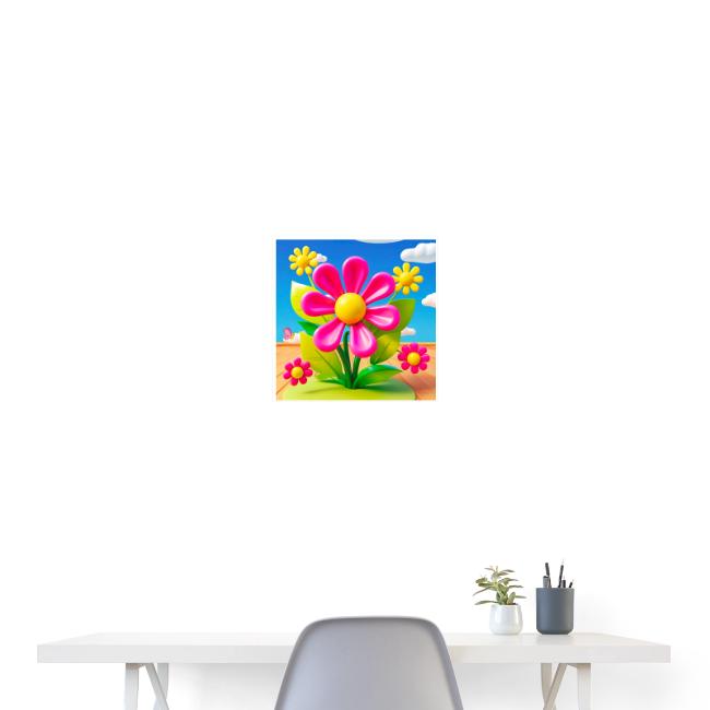 Pink Floral Peace | Sky & Nature Design