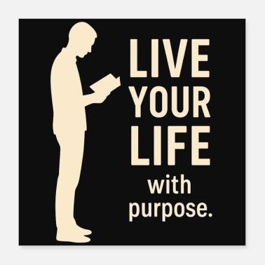 philosophy about life poster