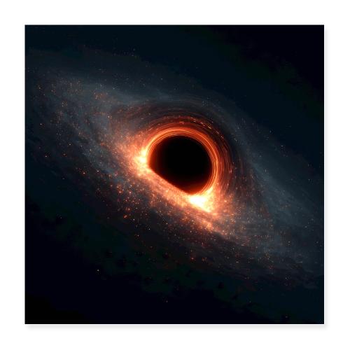 Black Hole: Inferno Singularity - Poster 16x16