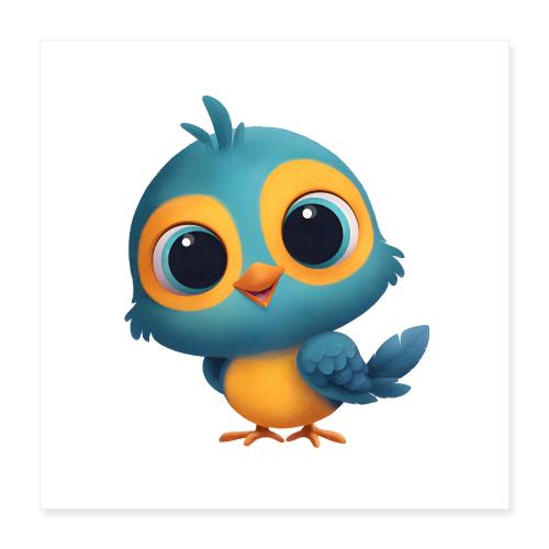 Bright Baby Bird - Poster 16x16