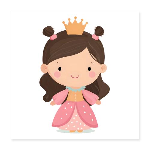 Smiling Little Princess - Poster 16x16